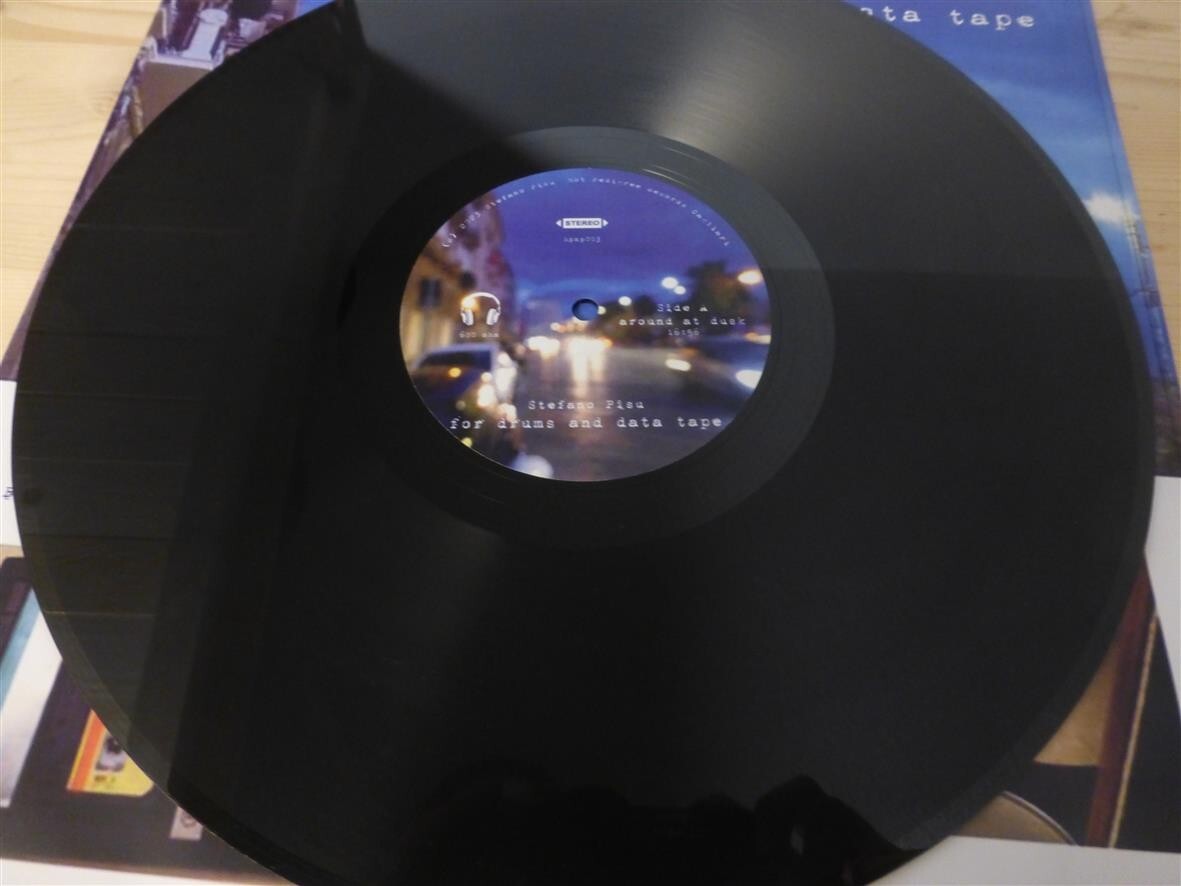 “For Drums And Data Tape” – 2023 Jazz Noise Avant-garde 12″ Vinyl LP