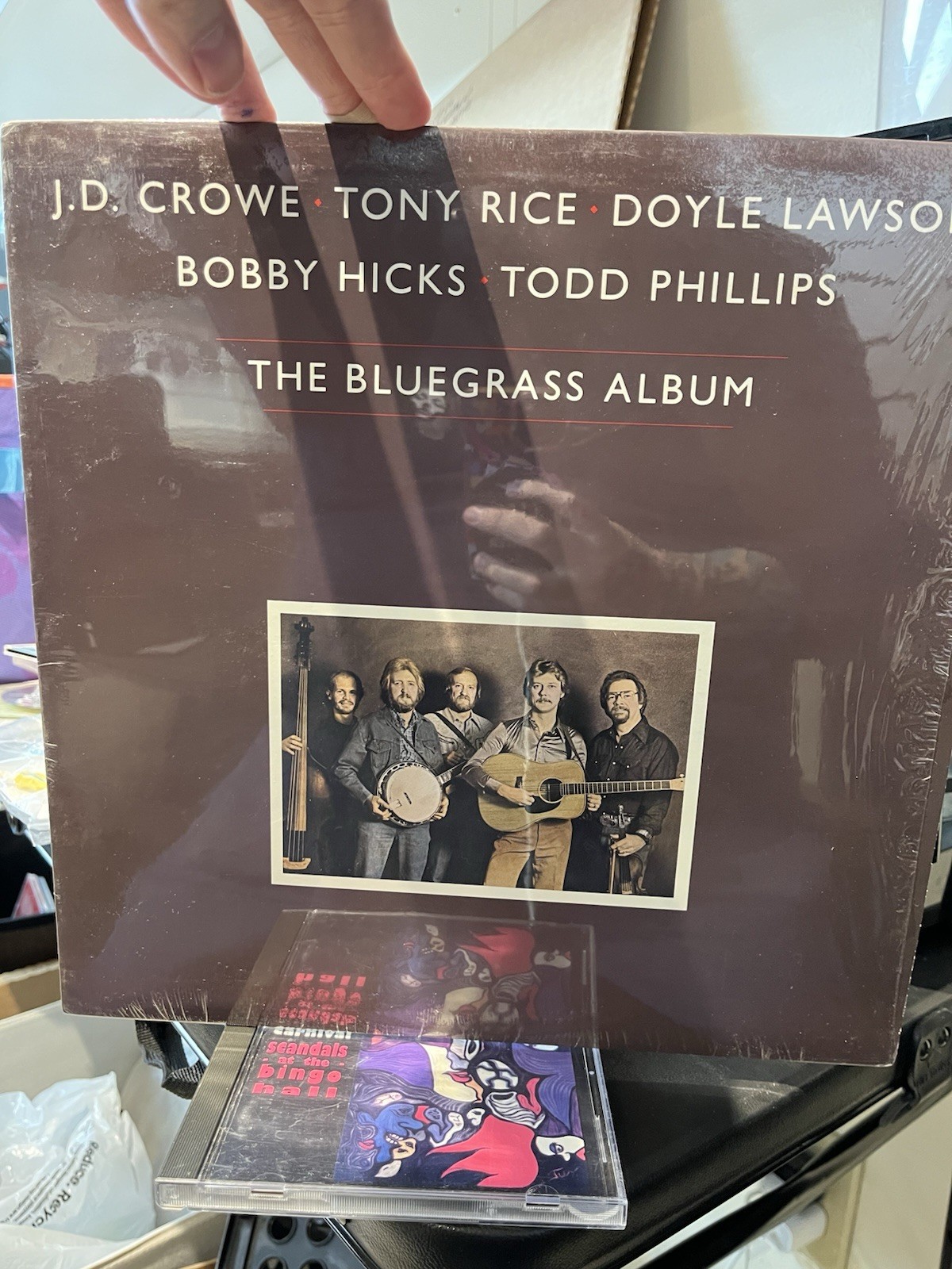 The Bluegrass Album Vinyl Tony Rice Jd Crowe Doyle Lawson Bobby Hicks Phillips