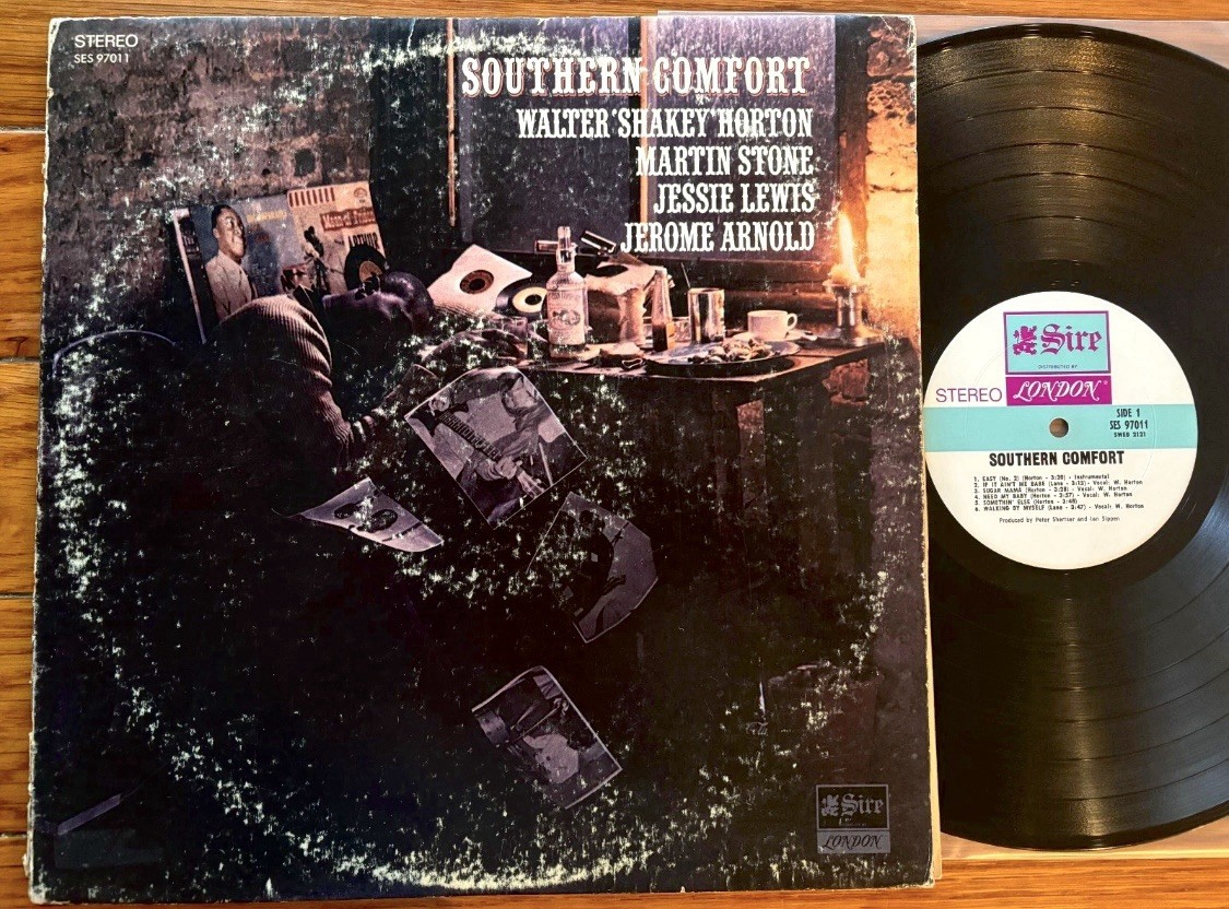 Southern Comfort VG+ LP WALTER “Shakey” HORTON Martin Stone LONDON/SIRE Blues