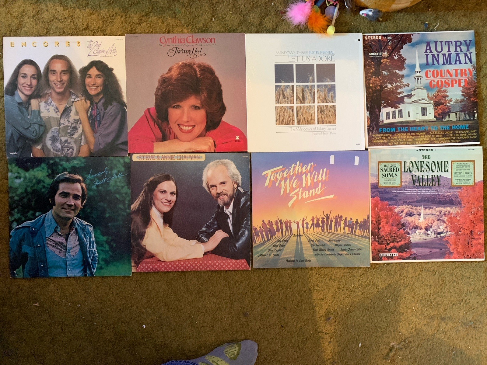 LOT OF 50 + Contemporary Christian & White Gospel LP Vinyl Xian Rock 60s 70s 80s