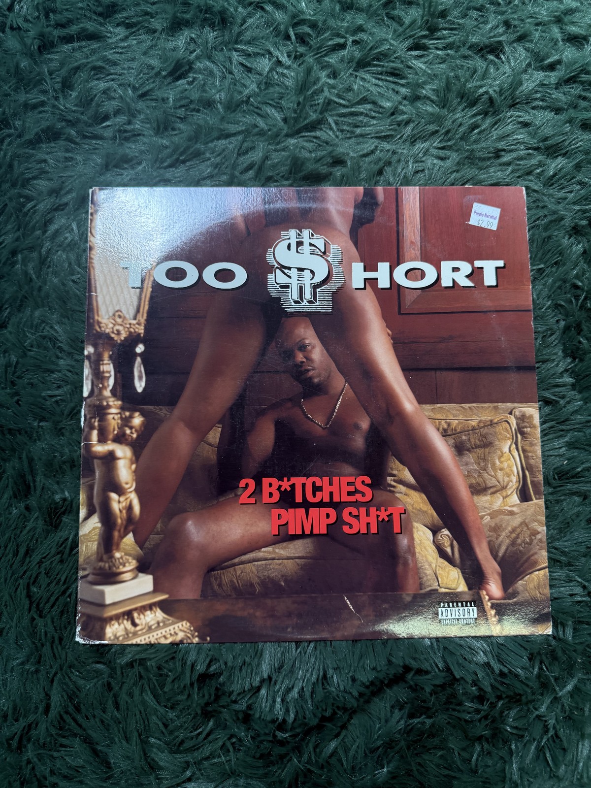 Too Short – 2 B*tches Pimp Sh*t 12″ Vinyl Record PROMO Single 1999 Hip Hop VG+