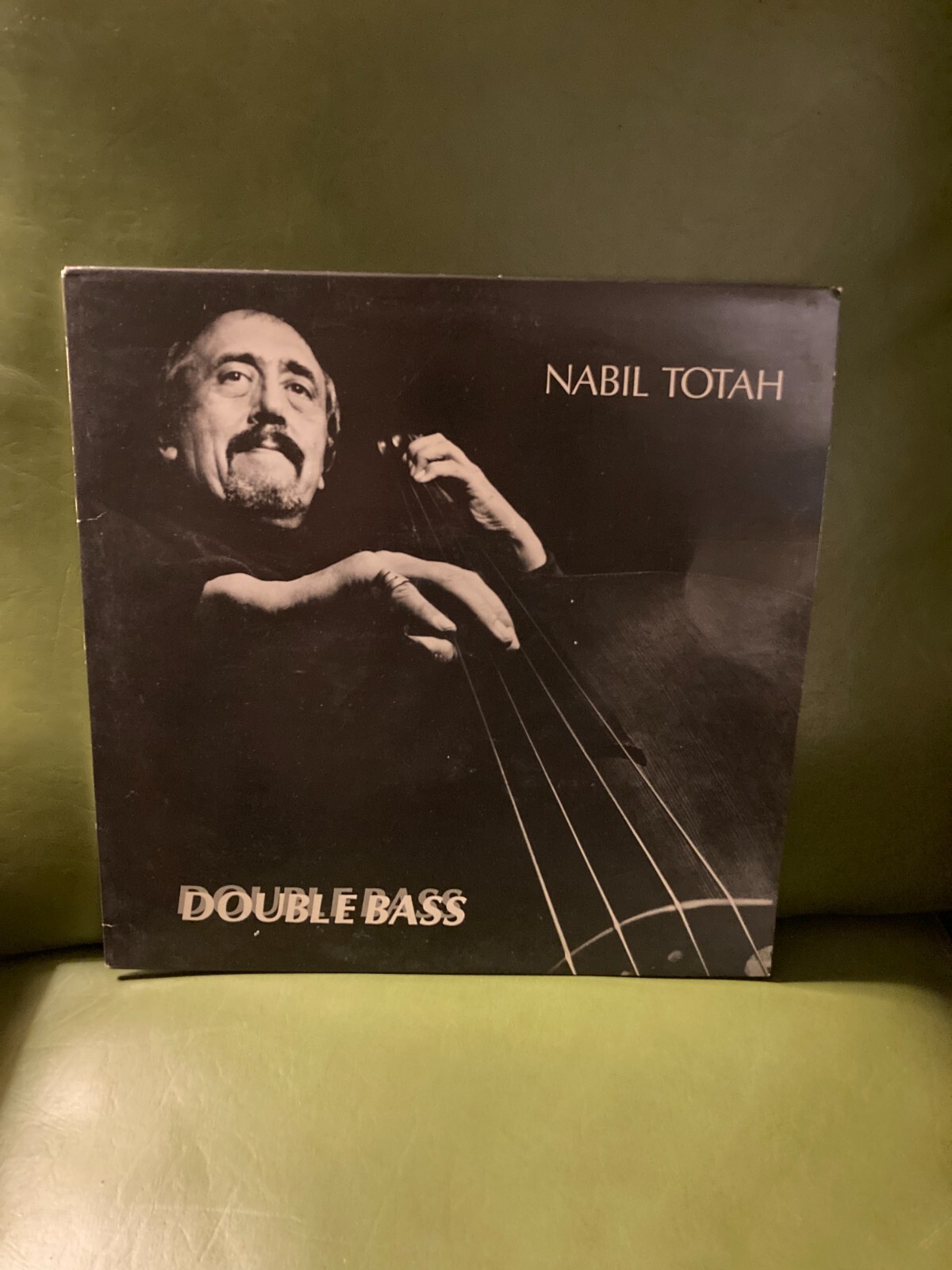 NABIL TOTAH: double bass LP Vinyl CONSOLIDATED ARTISTS Records 1985 Jazz VG+