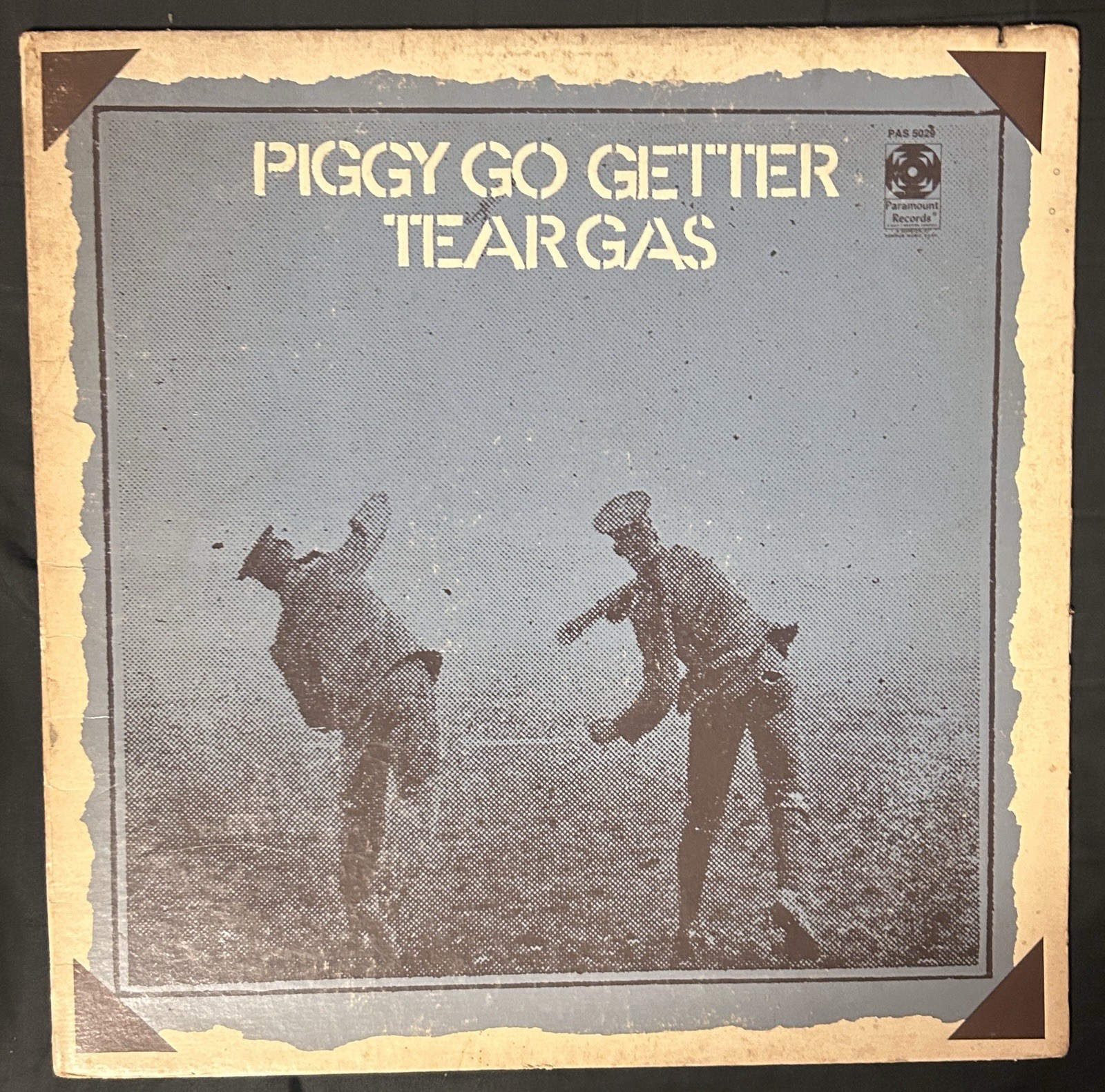 Tear Gas – Piggy Go Getter Original 1971 US Vinyl Record LP Prog VG+ Disc
