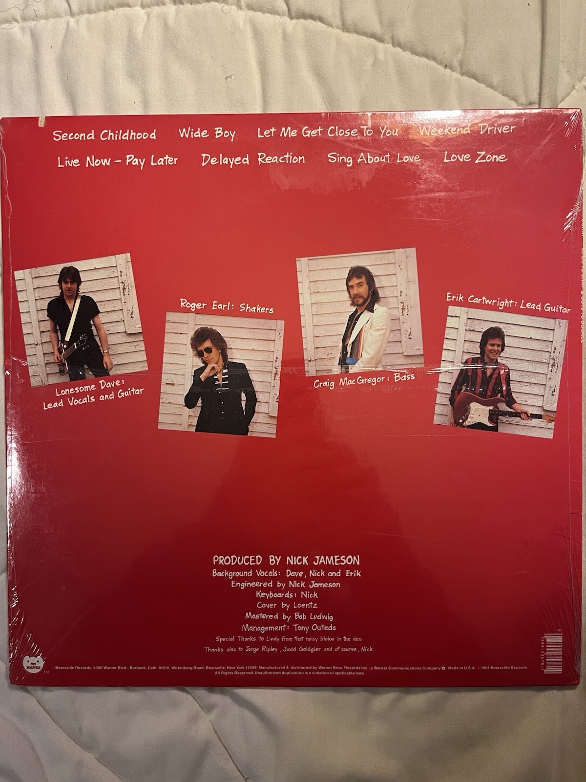 Foghat Album New Unopened