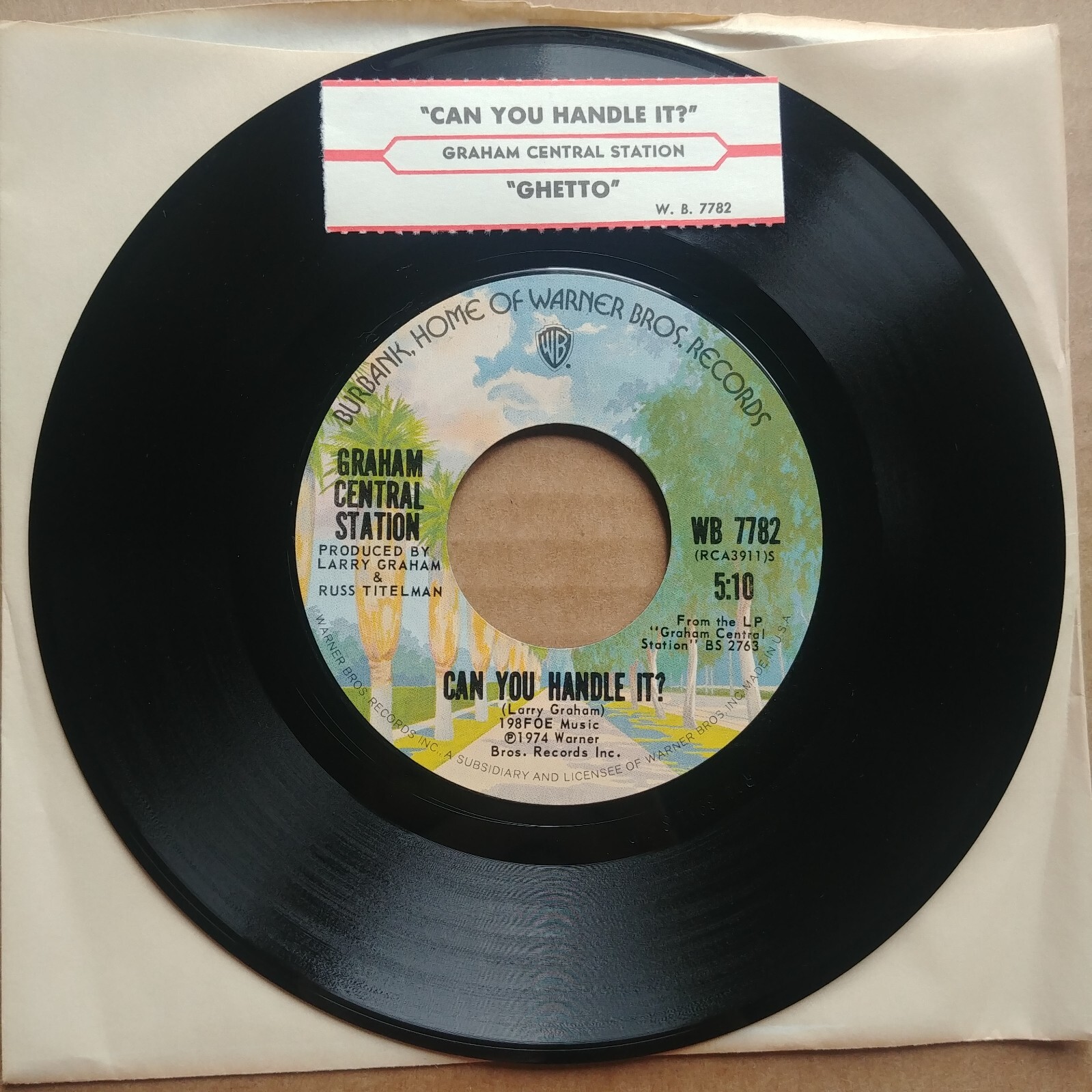 GRAHAM CENTRAL STATION Can You Handle It? 45 7″ FUNK SOUL Record Vinyl Records