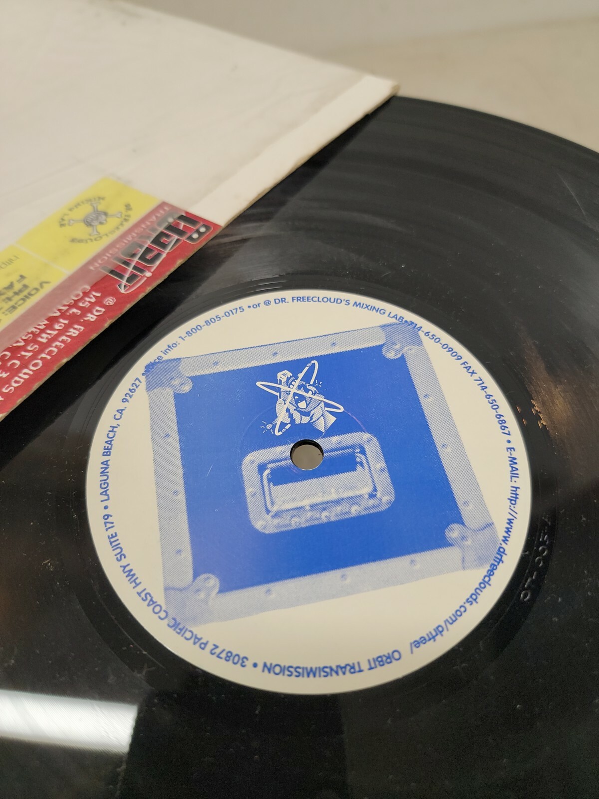 The DJ’s project, orbit transmission, LP trans record vinyl rare