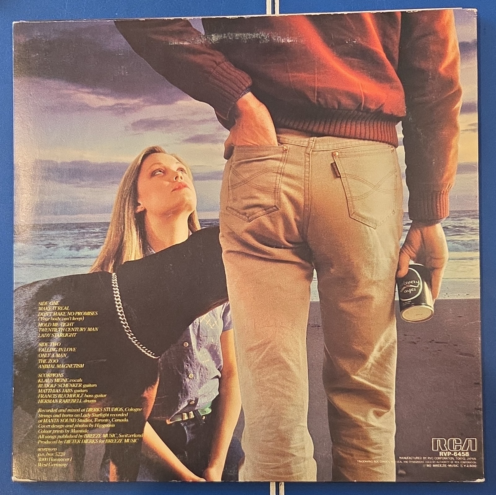 Scorpions – Animal Magnetism – 12″ LP Vinyl Record – Alternate Image: Japan