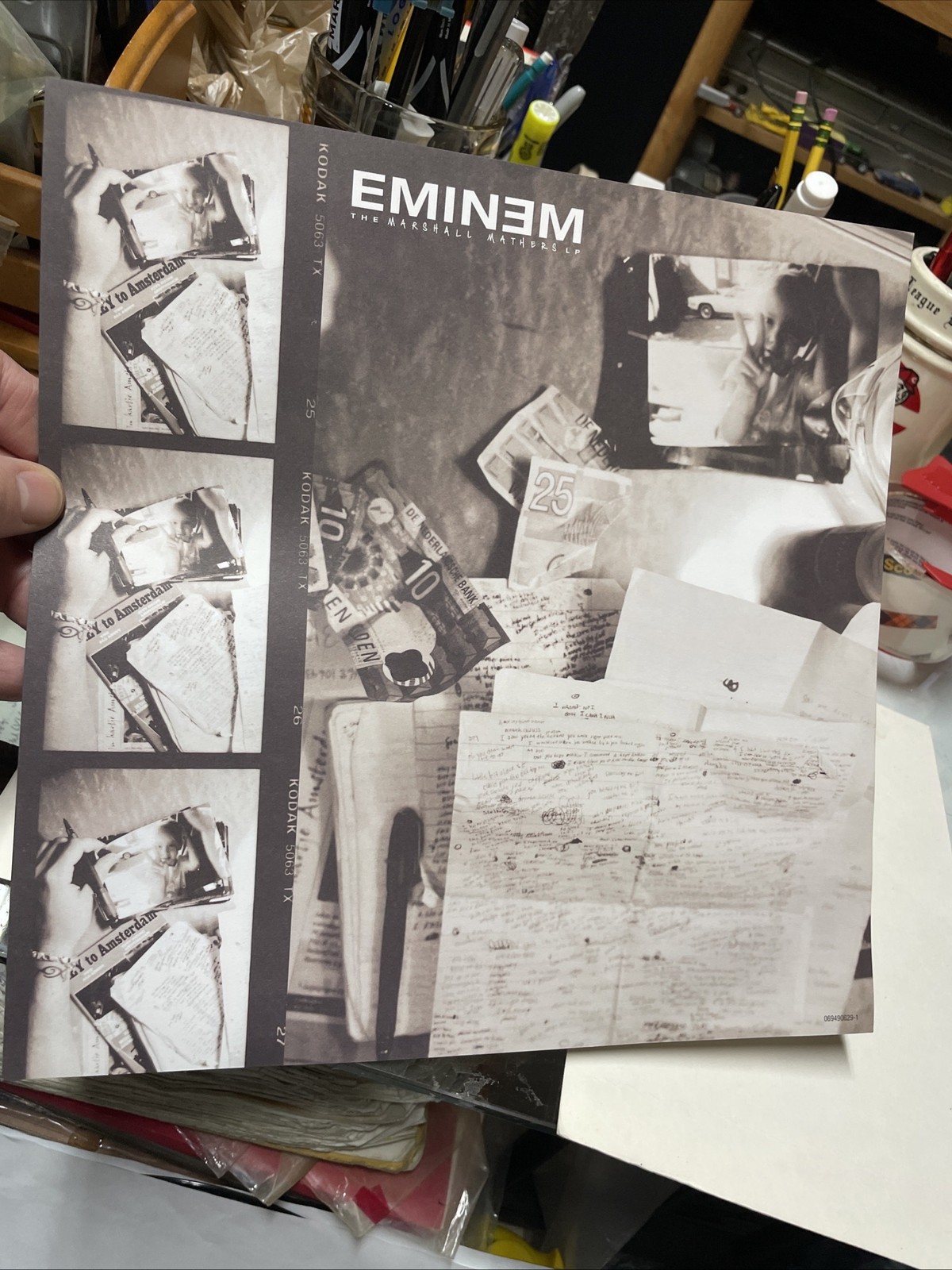 Eminem – The Marshall Mathers LP Inter Records 2000 Us With Engraving Rap Vinyl