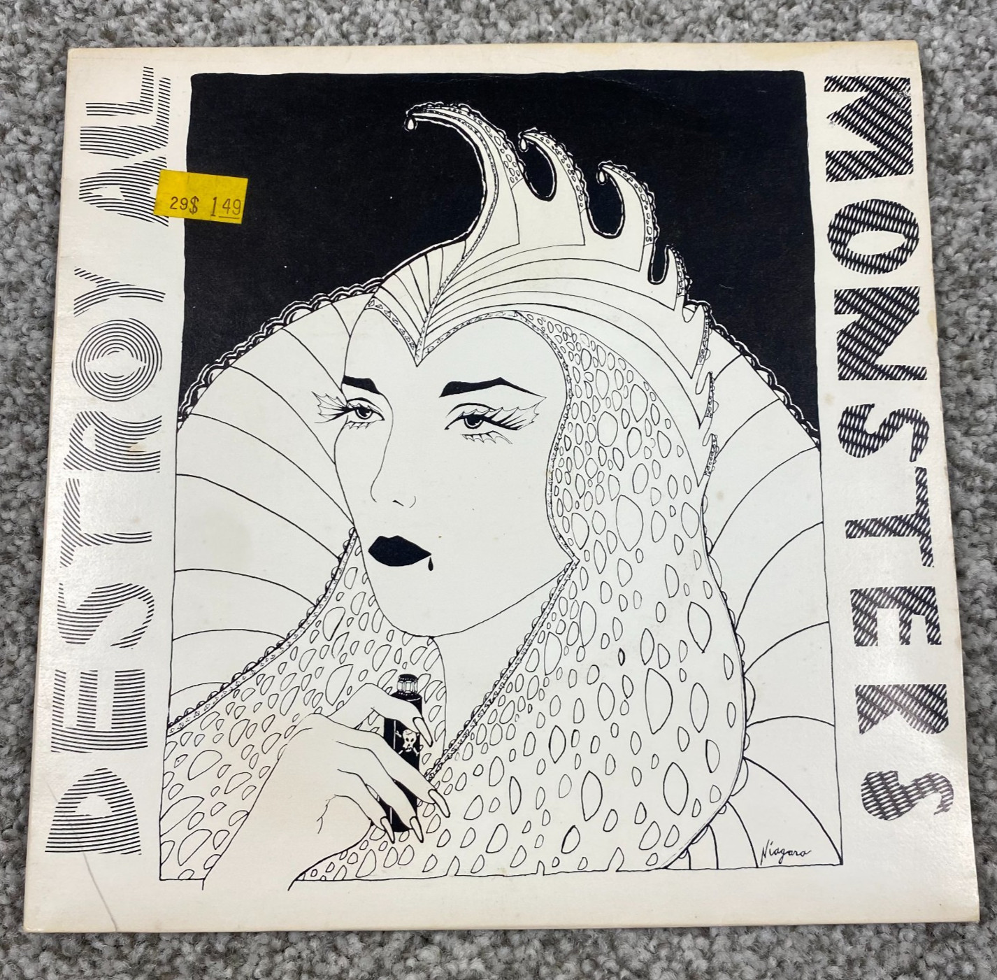 Destroy All Monsters Bored/You’re Gonna Die (45 RPM Vinyl, 1978, IDBI Records)