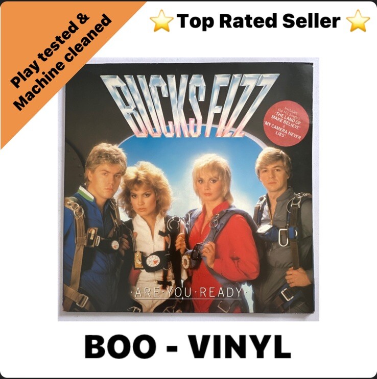 Bucks Fizz – Are You Ready – Lp Vinyl Album 1982 VG+ / VG+ Condition