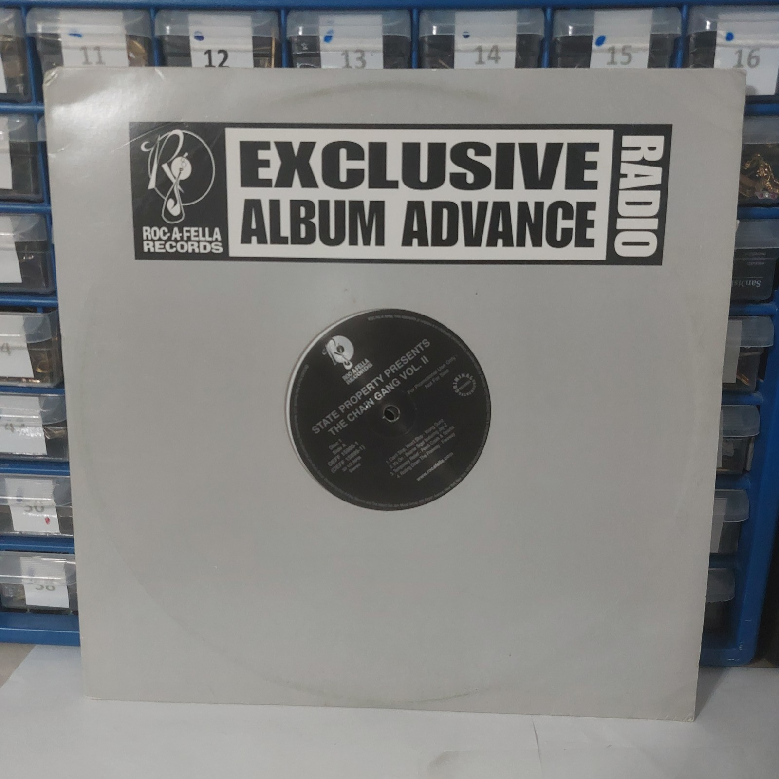 State Property Chain Gang Vol II Vinyl LP Promo Roc A Fella Records Hip Hop
