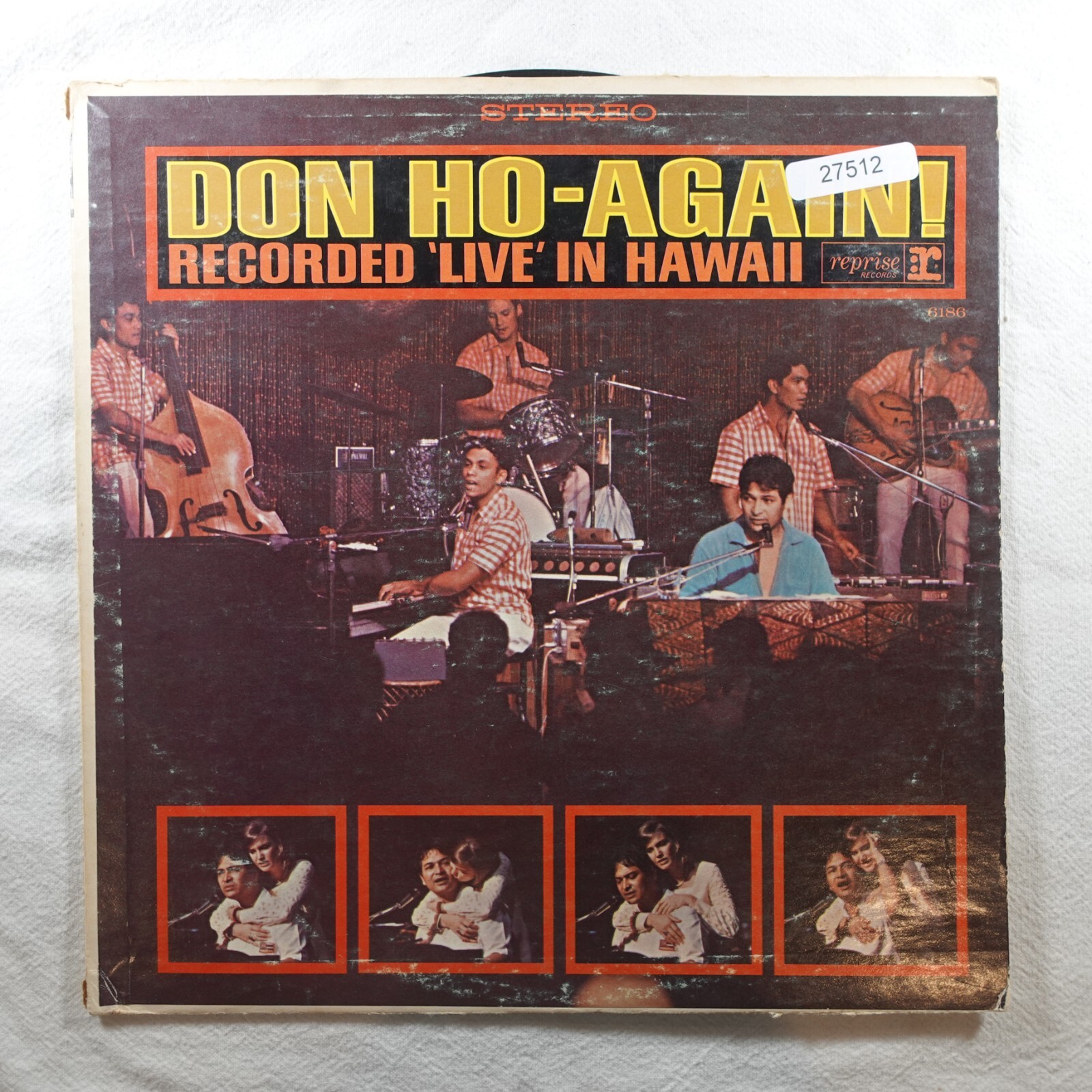 Don Ho Again Recorded Live In Hawaii LP Vinyl Record Album