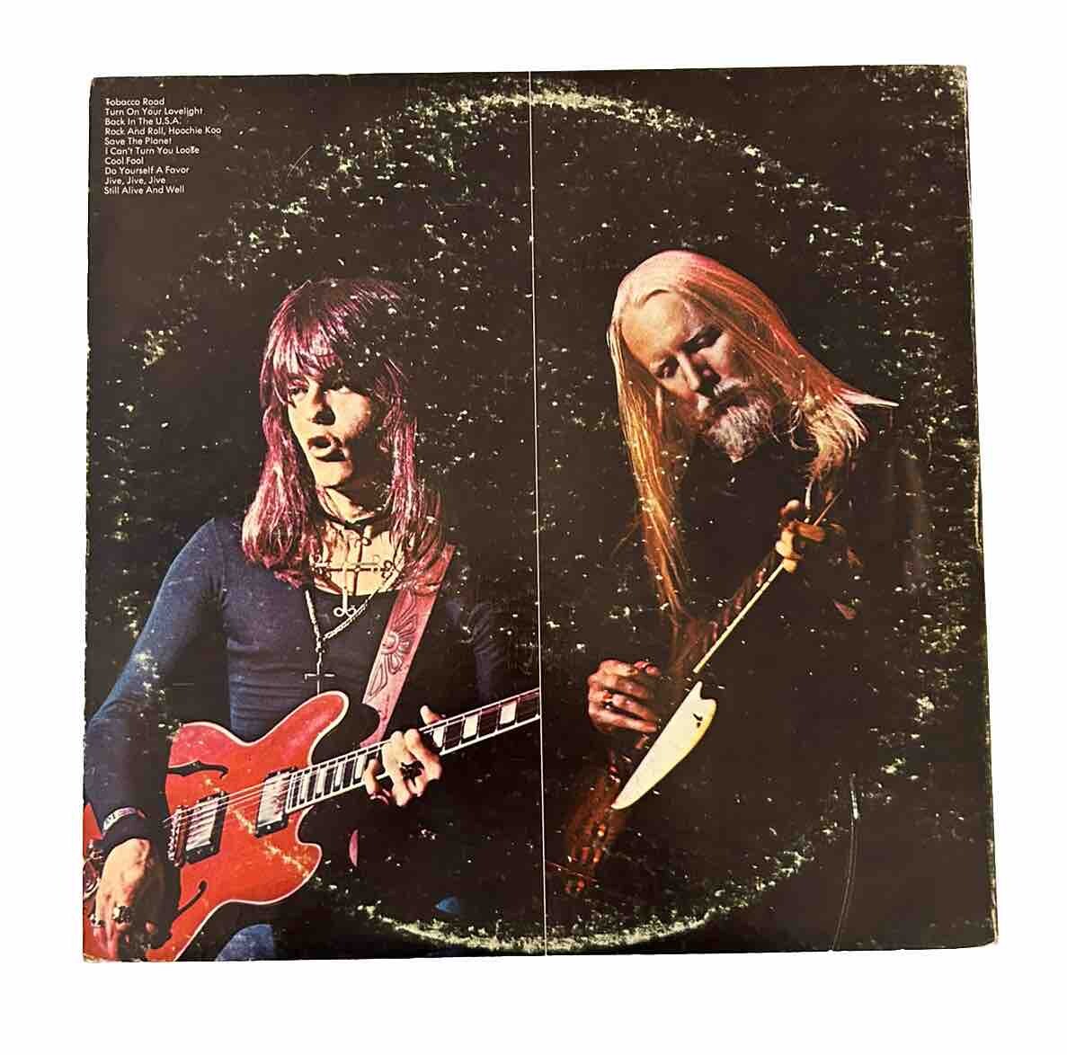 Edgar Winter’s White Trash Roadwork 2LP Vinyl Record G Rick Derringer LIVE