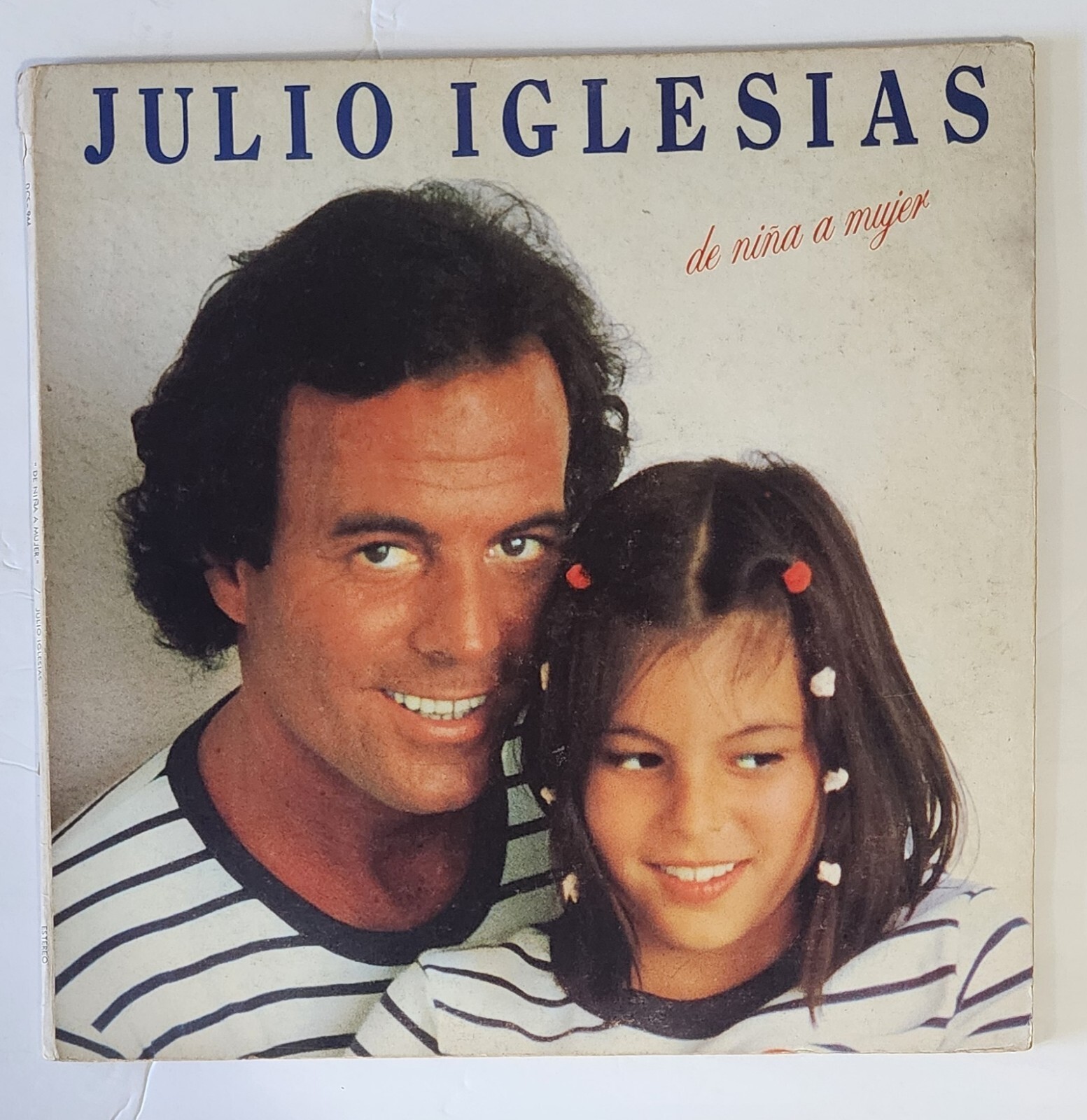 Julio Iglesias De Niña A Mujer Lp Vinyl 1981 Rock Latin Pop Venezuela