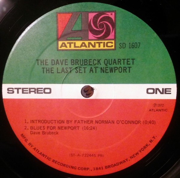 The Dave Brubeck Quartet Featuring Gerry Mulligan, Alan Dawson, Jack Six – The L