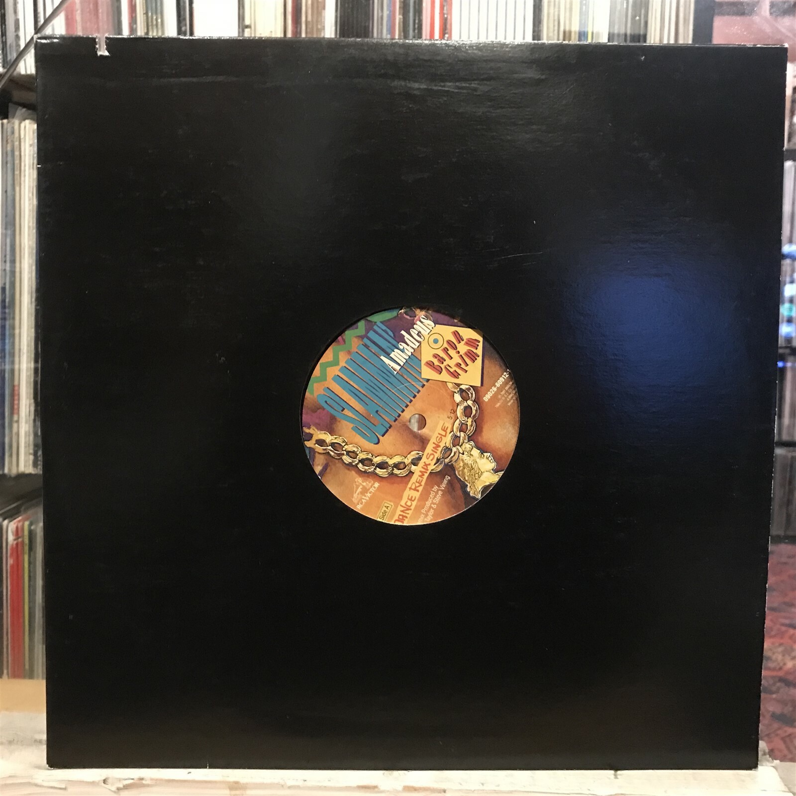 [EDM/DANCE/ELECTRONICA]~NM 12″~BARON GRIMM~Slammin’ Amadeus~Slam 27~[1991]