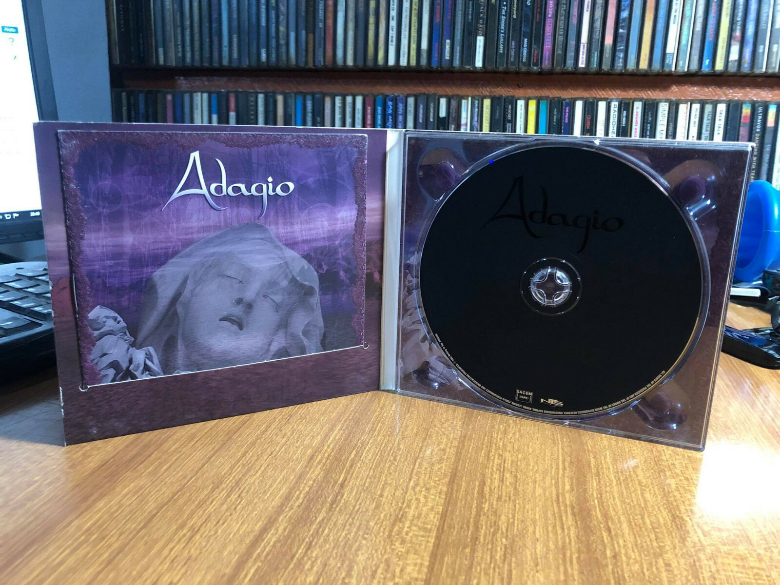 ADAGIO underworld CD digipack first press rare symphony x vanden plas