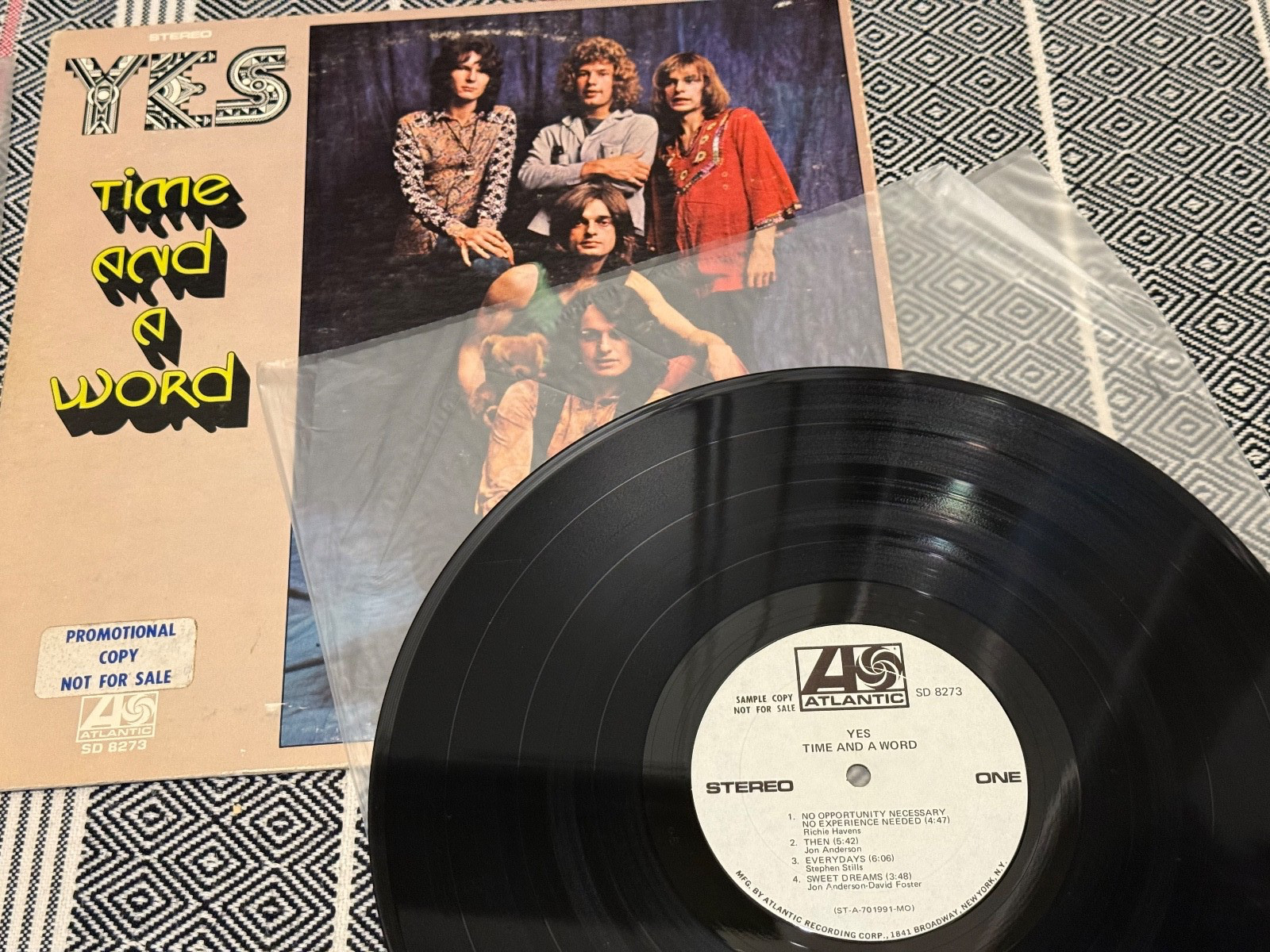 YES- Time And A Word – WHITE LABEL PROMO