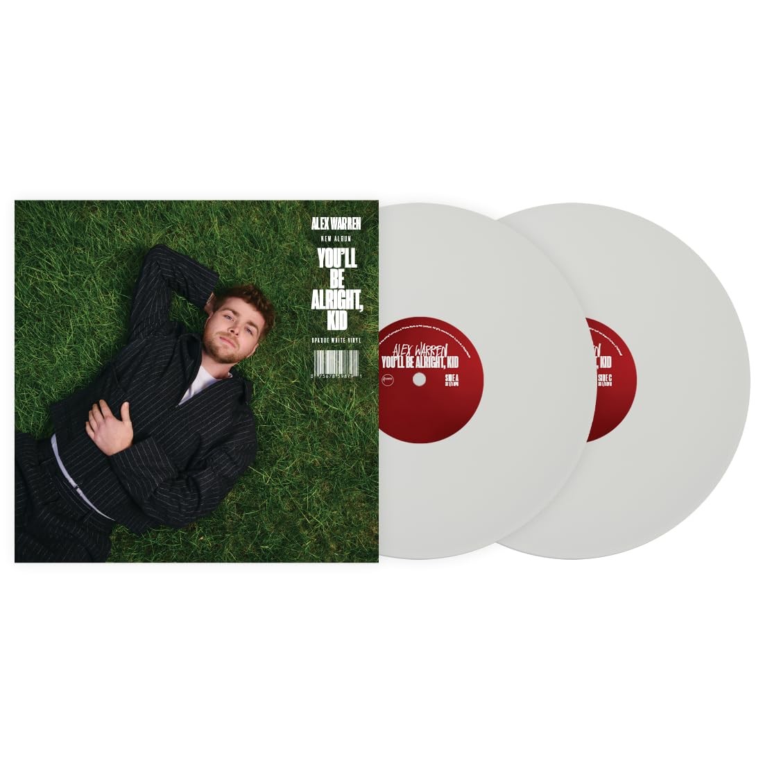 WARREN,ALEX YOU’LL BE ALRIGHT, KID (OPAQUE WHITE VINYL/2LP) LP {{itemebaycondi..