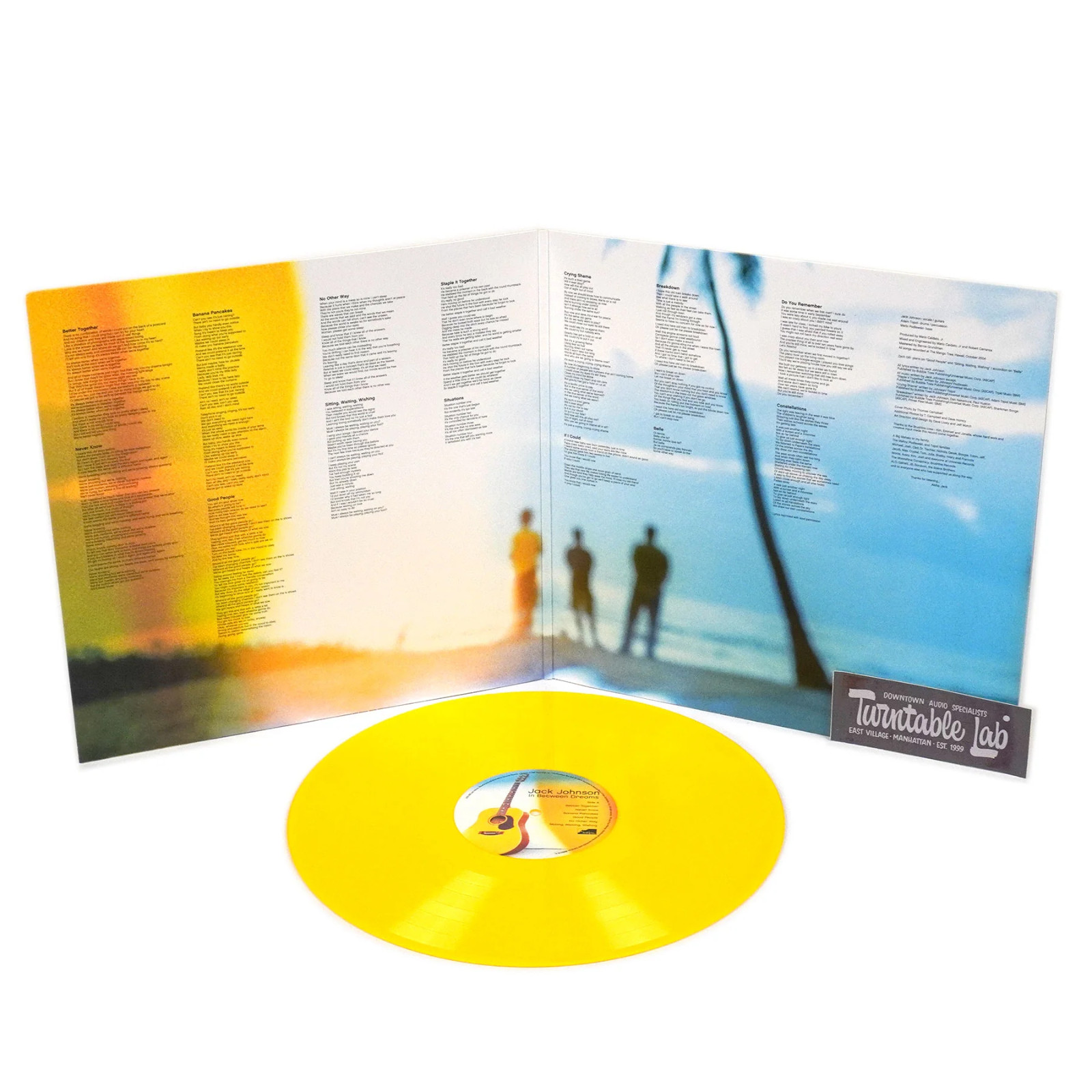 Jack Johnson – In Between Dreams – 🟡 Canary Yellow LP Vinyl Limited – New ✅