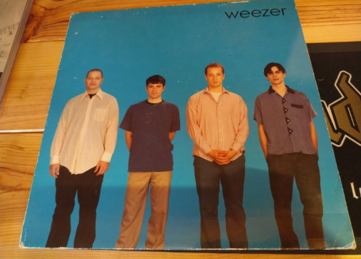 Weezer – Weezer – UK Geffen Records Vinyl LP 1994 Album GEF 24629 1st Press RARE