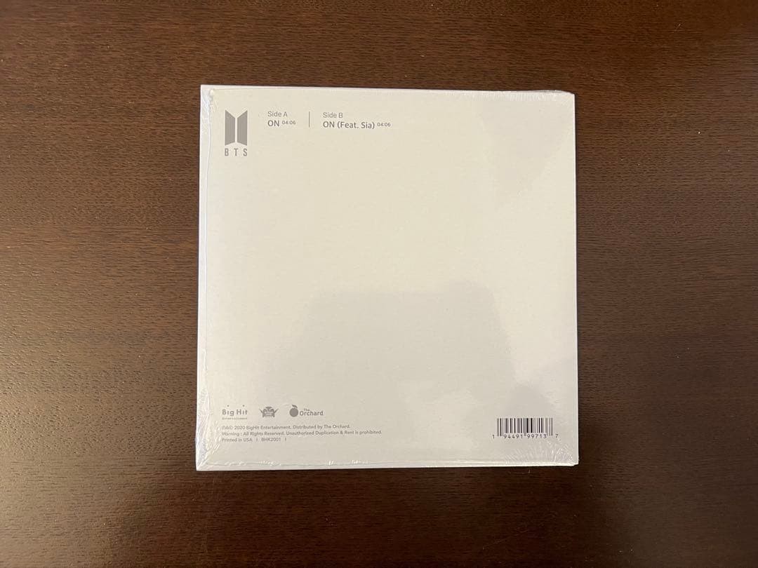 【BTS】Official Dynamite & Map of the Soul 7 & Butter Vinyl 7″ New JP