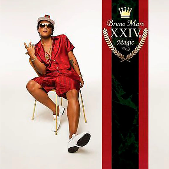 Bruno Mars – 24K MAGIC (BLACK VINYL) Sealed Vinyl