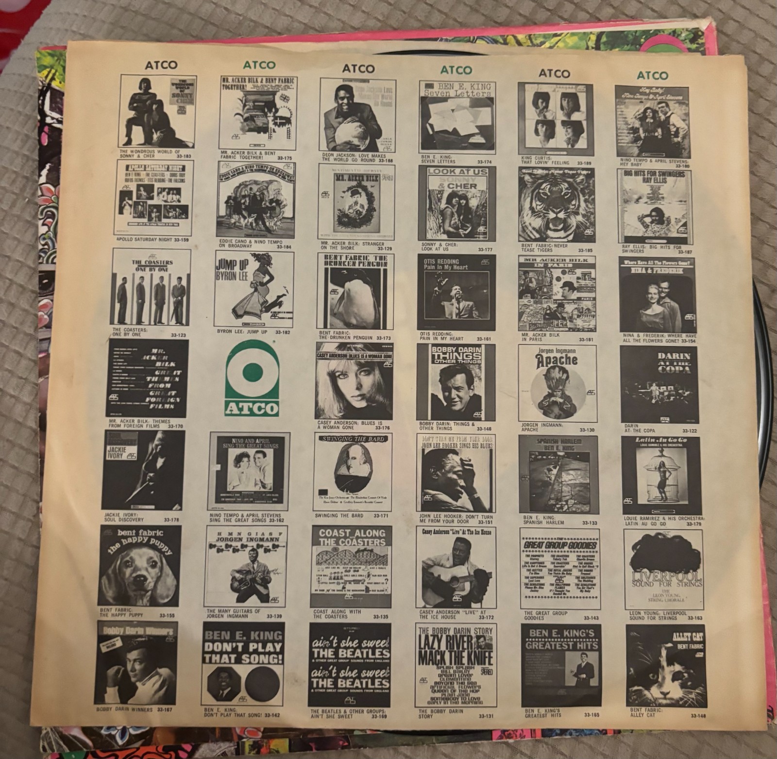Cream Disraeli Gears LP SD 33-232 ATCO Stereo Eric Clapton VG+ Vintage Vinyl