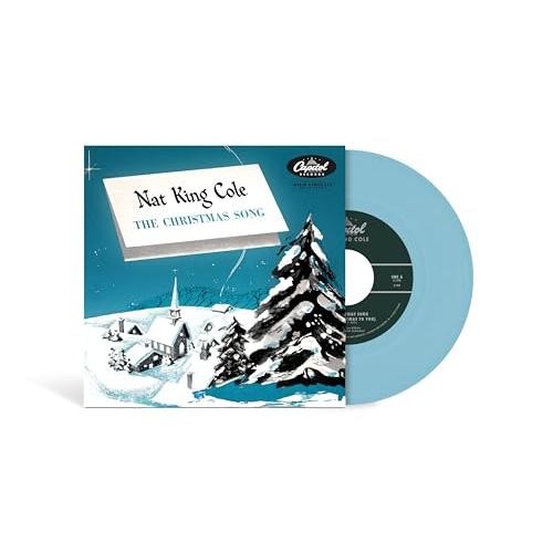 Nat King Cole – The Christmas Song 7″ Baby Blue Vinyl New Sealed