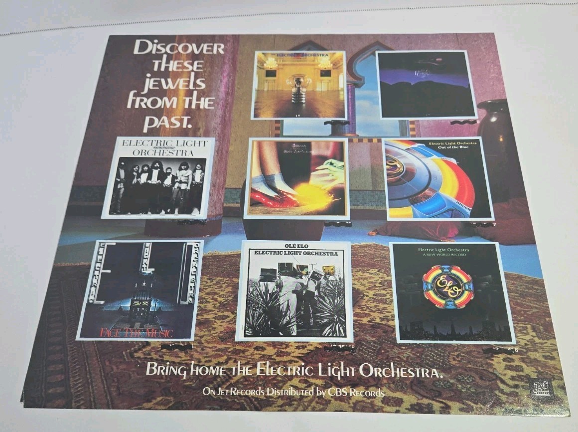 ELECTRIC LIGHT ORCHESTRA – DISCOVERY – 1979 JET RECORDS VINYL ALBUM – (VG/VG)
