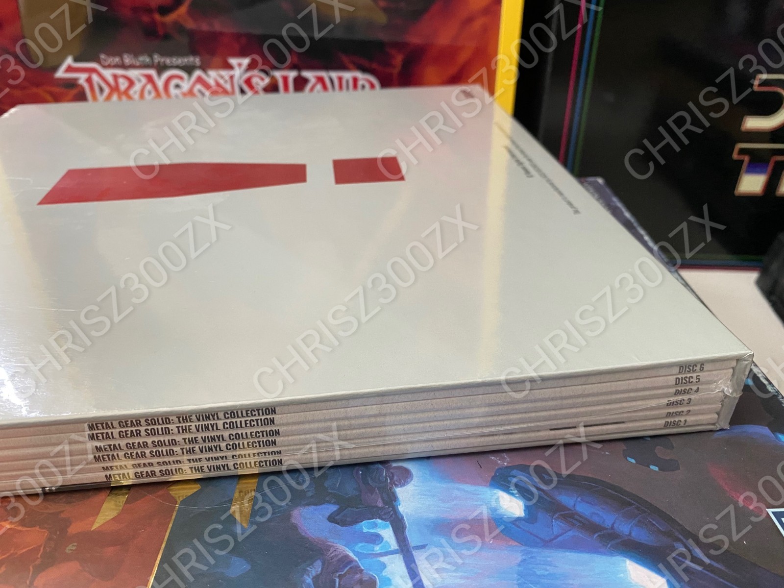 Metal Gear Solid Vinyl Record Soundtrack 6 LP Deluxe Black Box Set MGS Konami