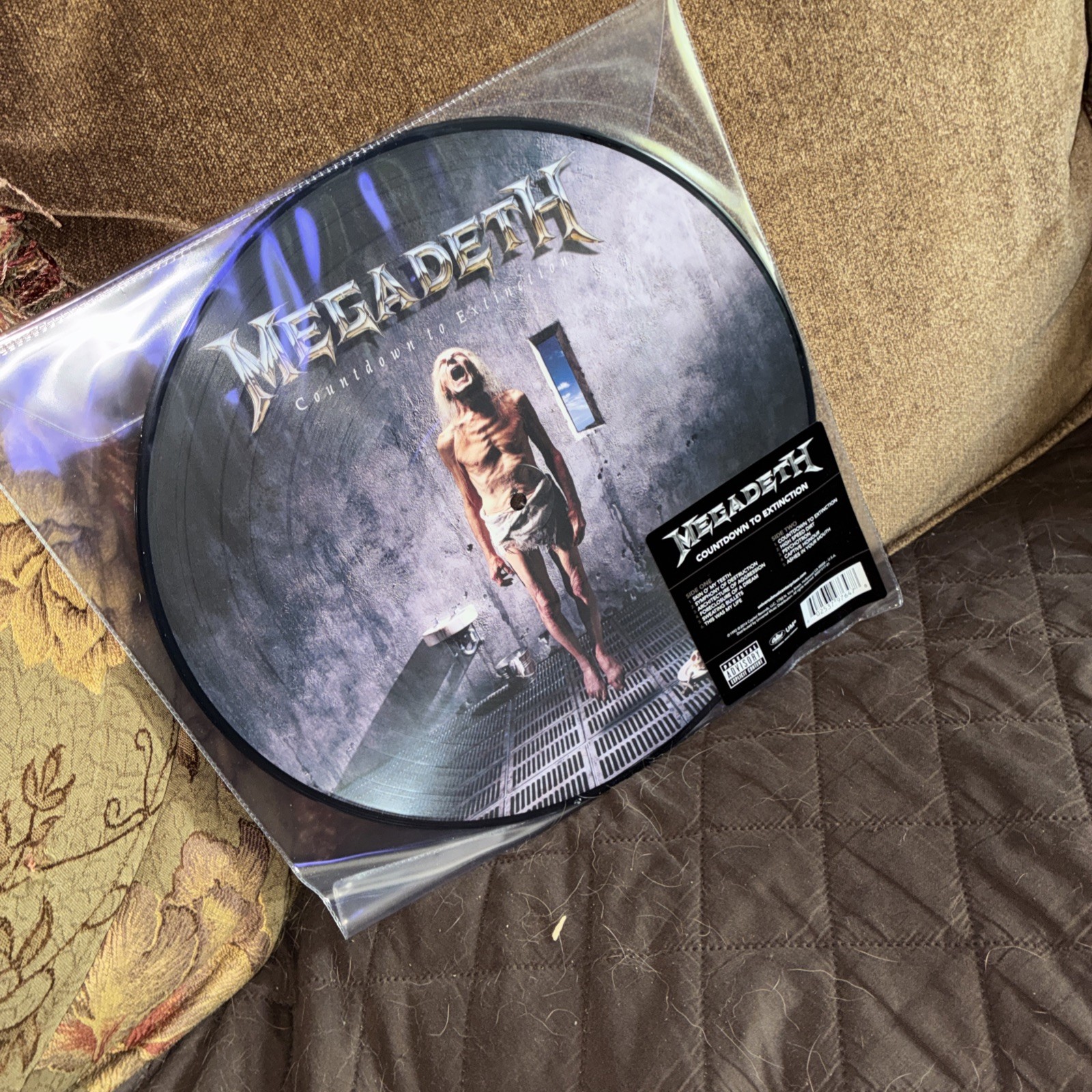 Countdown to Extinction by Megadeth (Record, 2014) Sealed New Picture Disc