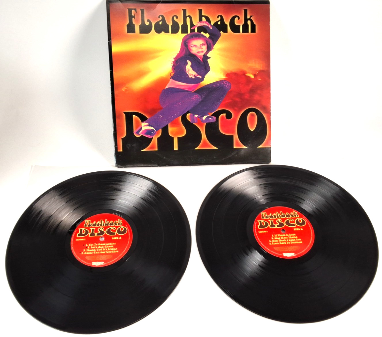 Flashback Disco 2x Vinyl LP Set 1997 Thump Records TH4840 Dance Disco Rave Techn