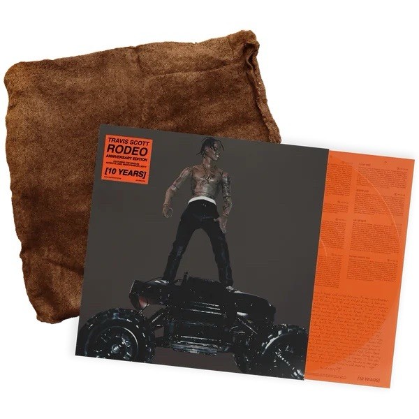 Rodeo Travis Scott 10 Year Anniversary Deluxe Vinyl Dust Bag -In Hand