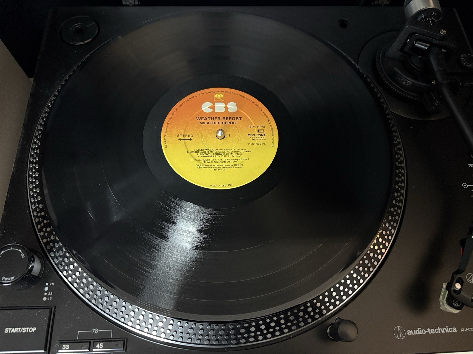 Weather Report Self Titled UK RE Vinyl Ex/VG