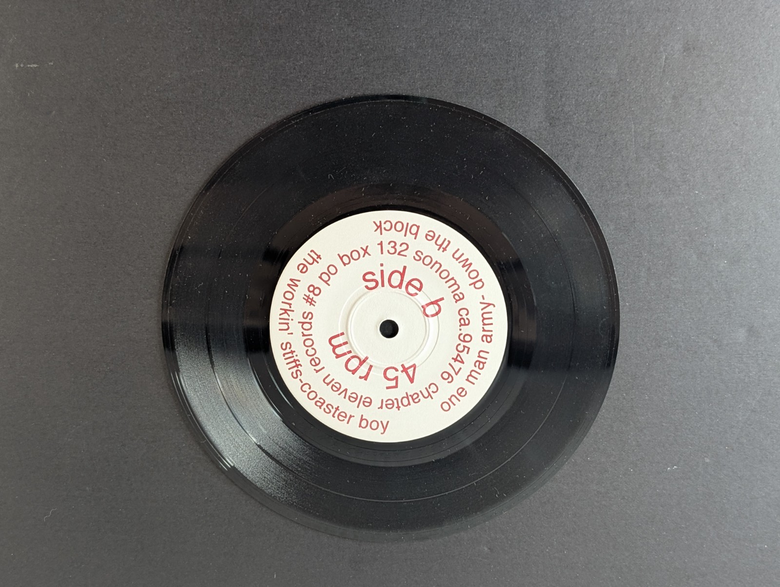 Dropkick Murphys The Randumbs Workin’ Stiffs One Man Army (7″ Vinyl, 1995)