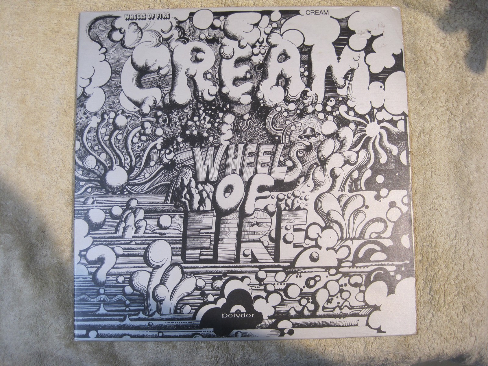 Cream Wheels Of Fire vinyl LP UK Pressing