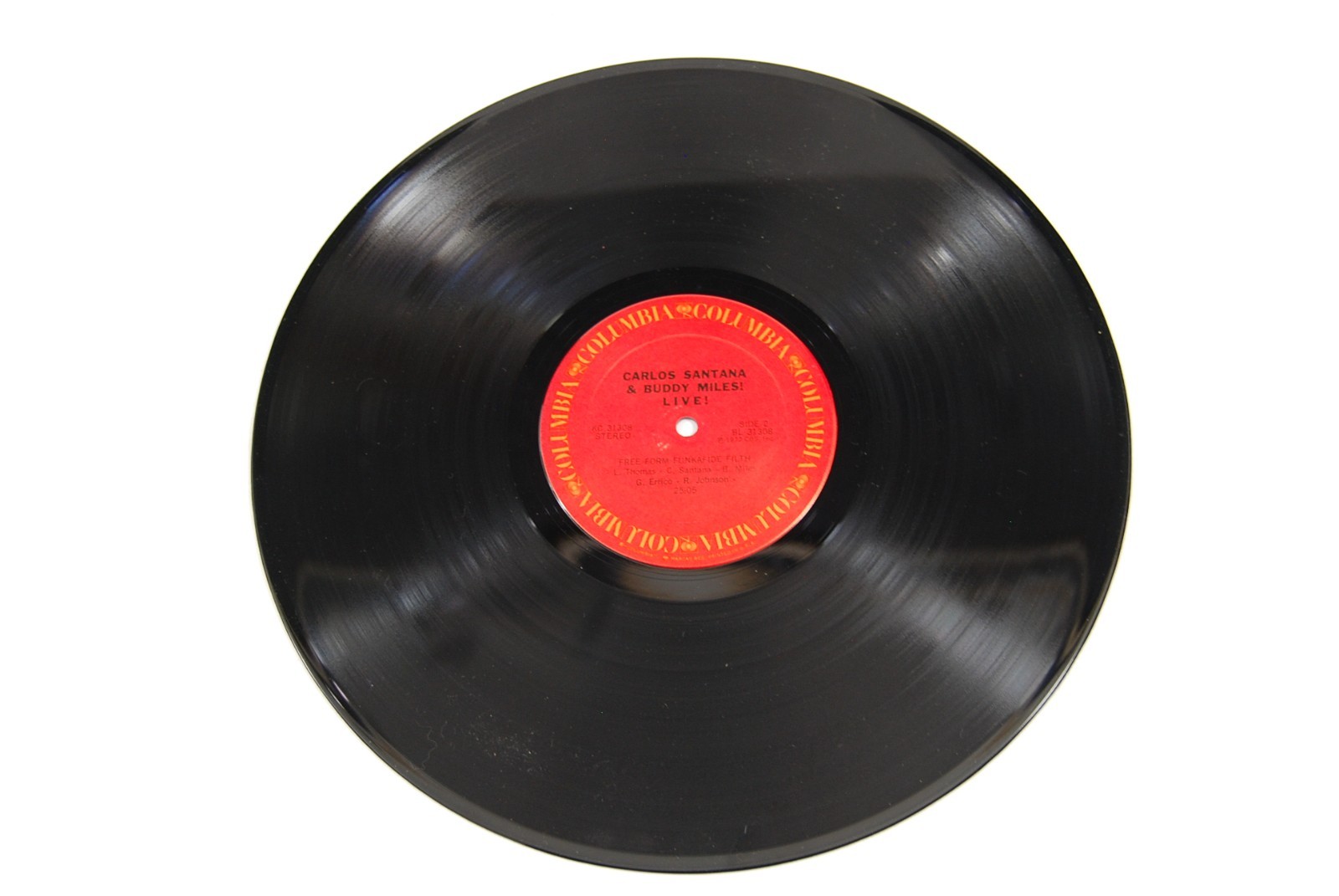 Carlos Santana and Buddy Miles Live! 1972 LP Record Rock Gatefold