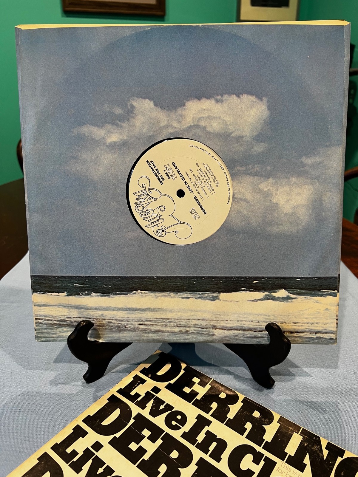 Derringer Vinyl LP “Live in Cleveland” 1976 Blue Sky Label ASZ 265 Promo Copy