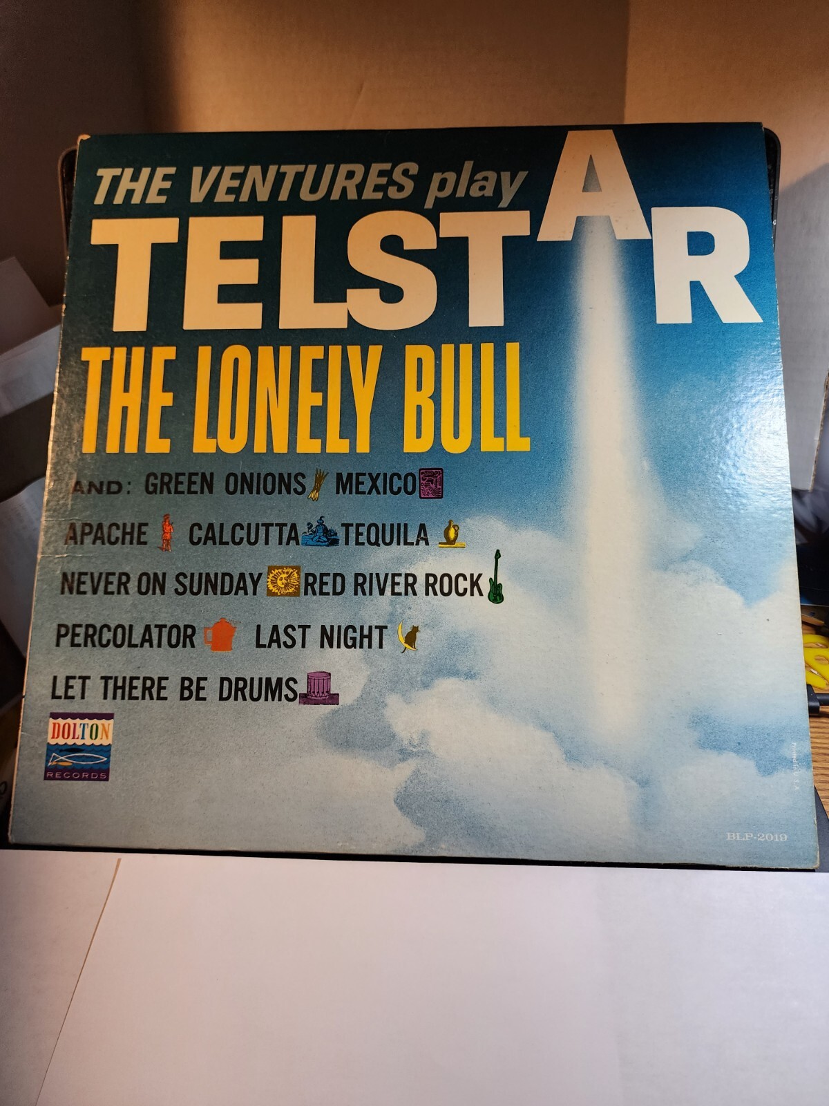 The Ventures Play Telstar The Lonely Bull -Dolton BST-8019 GOOD+ R12