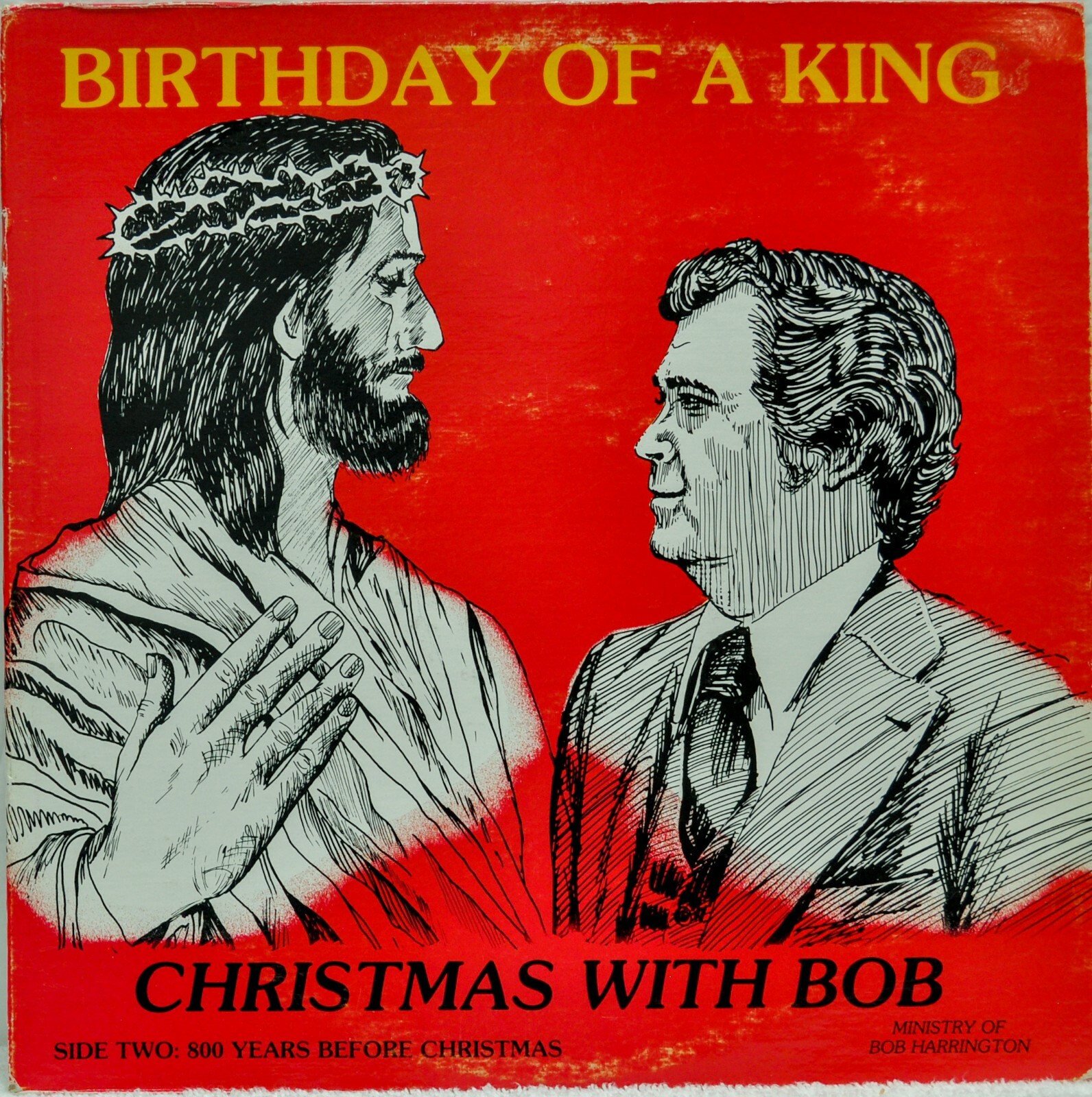 Bob Harrington – Birthday of a King – Christmas with Bob – LP