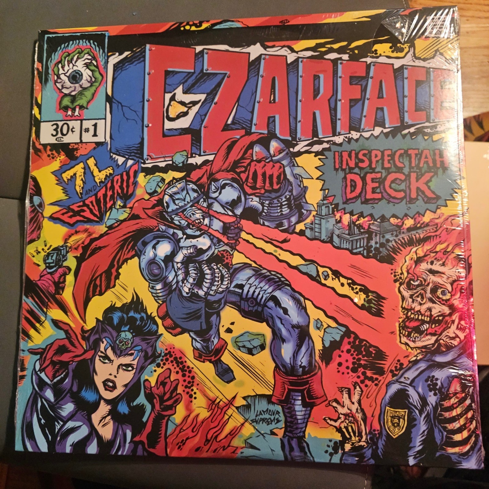 Czarface Inspectah Deck 7L Esoteric Vinyl 2LP Record Mint Unplayed 2013 BRK-132