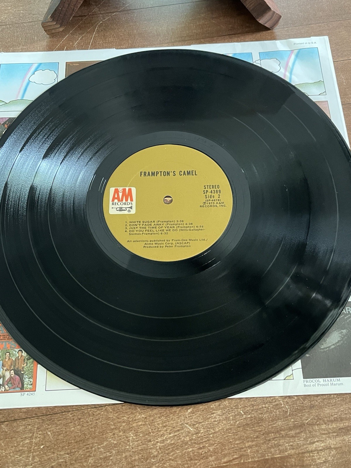Peter Frampton Frampton’s Camel Original 1973 LP (A&M SP-4389) VG+