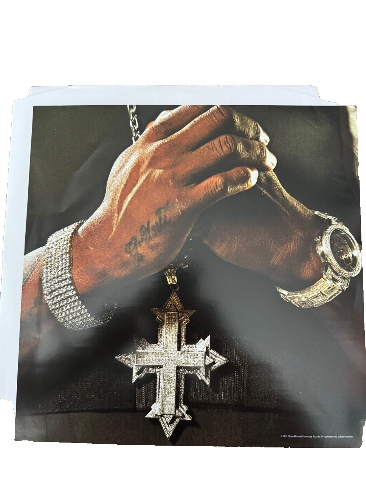 COA Signed Get Rich or Die Tryin’ by 50 Cent (Record, 2003)