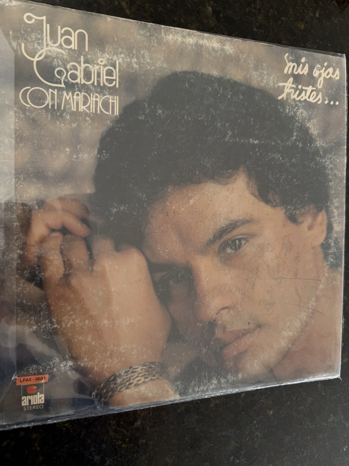 JUAN GABRIEL CON MARIACHI “MIS OJOS TRISTES..“/GATEFOLD/ARIOLA REC/LEA !!