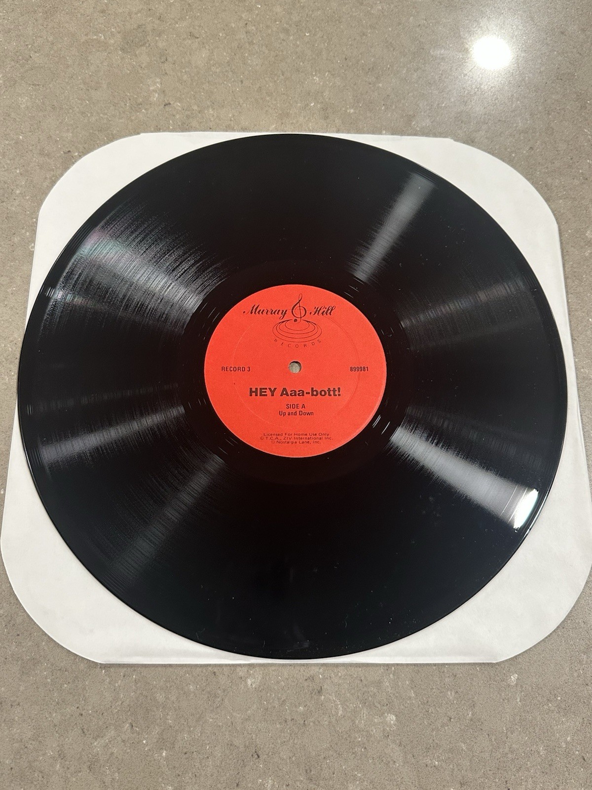 ABBOTT & COSTELLO-3 LP BOX SET-Comedy Vinyl “Hey Aaa-Bott!”-Murray Hill Records