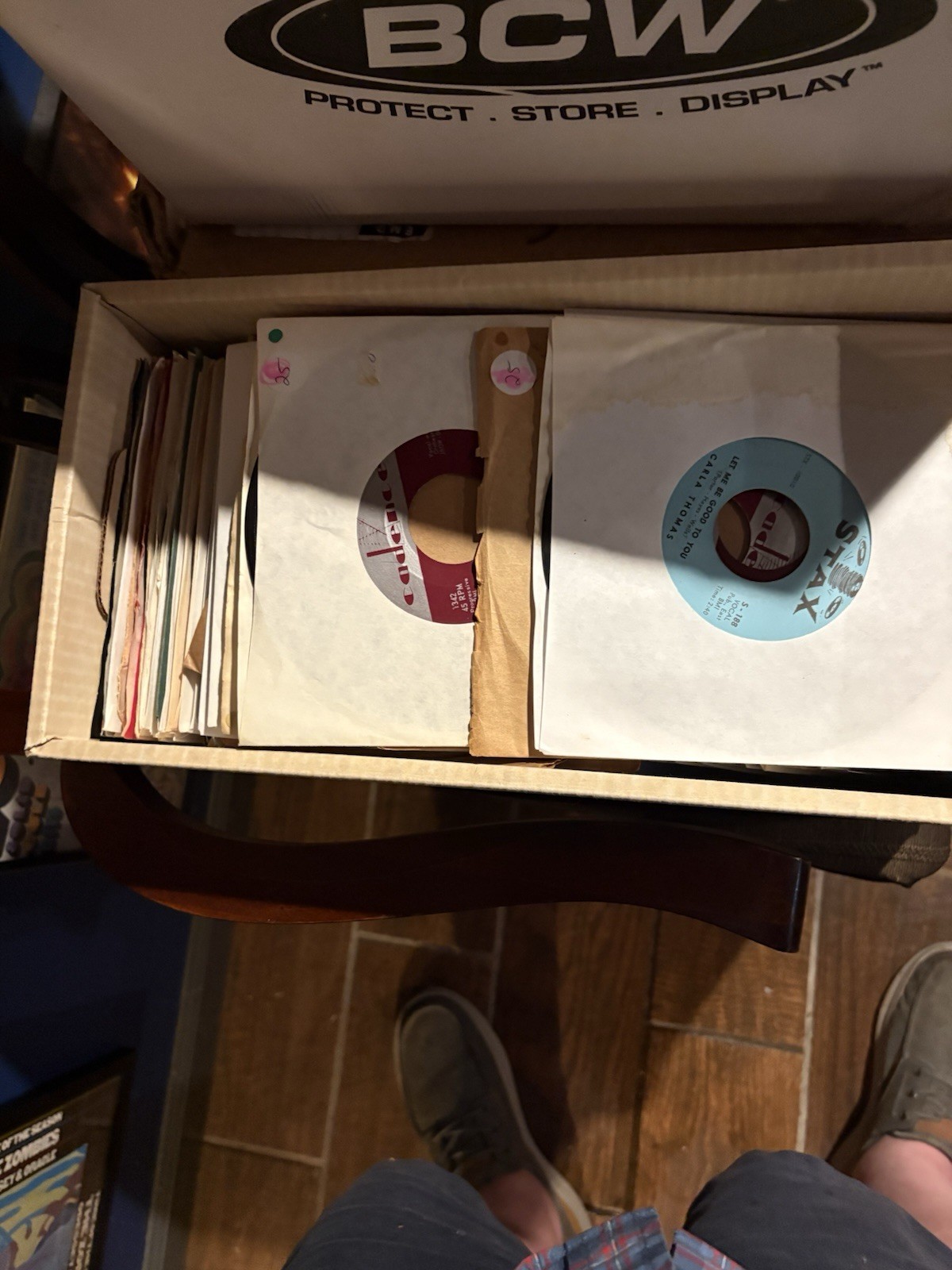 Lot Of 200 45 Rpm Rock And Roll Records From The 50’s To The 70’s.