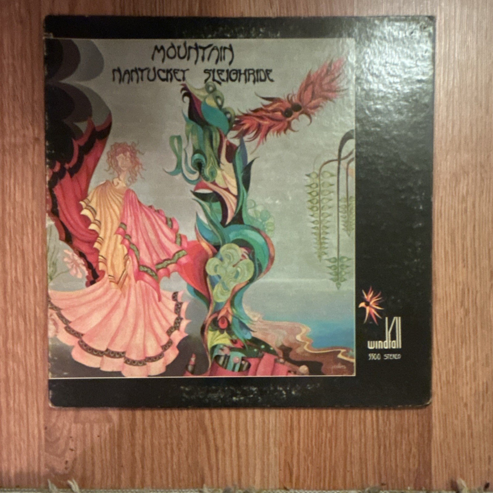 Mountain Nantucket Sleighride Windfall 12″ LP Vinyl Rock 5500 Gatefold Stereo