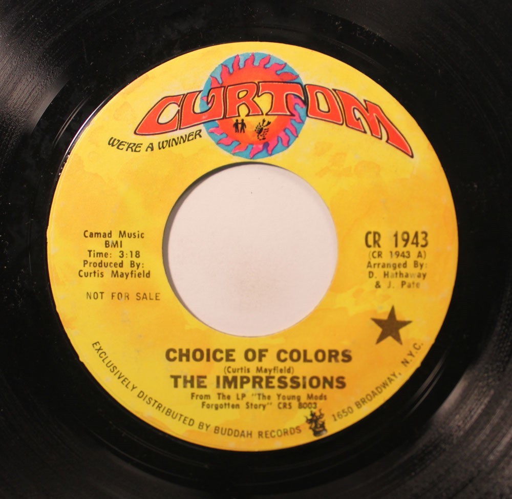 Northern Soul Promo – 45 Not Explicitly Mentioned – Choice Of Colors / Mighty Mi