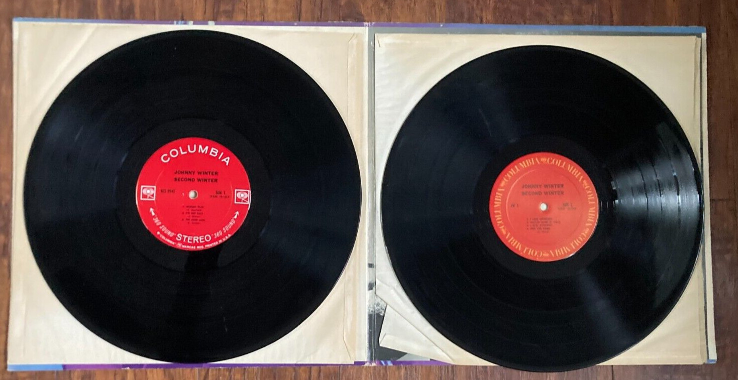 Johnny Winter ‎– Second Winter – Columbia Records – 1969 – Double LP
